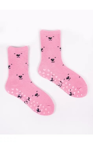 Sosete pentru fete, ABS, YO Club SKA0002C-G, multicolor - Img 2