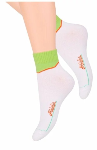 Sosete sport de dama cu model - Steven S026-100