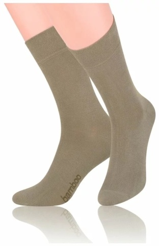 Sosete unisex, viscoza de bambus, culoare bej - Steven S086-BEJ