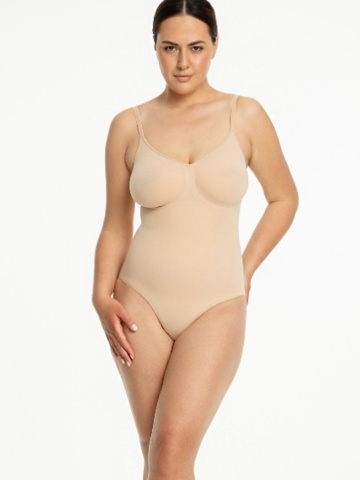 Body modelator cu bretele reglabile si fara cusaturi - Julimex - Img 4