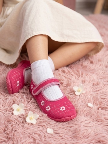Espadrile pentru fete, roz - Zetpol MARYSIA 5428