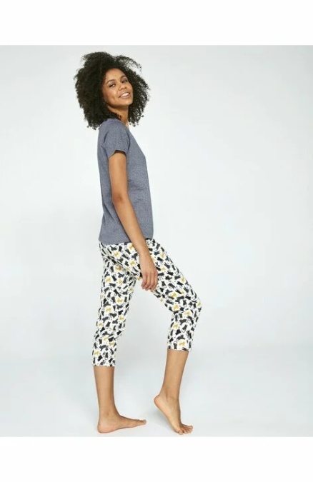 Pijama dama, 100% bumbac, Cornette W497-196 - Img 4