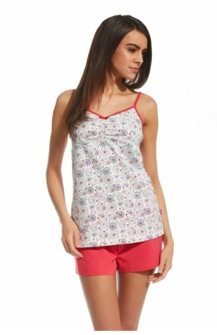 Pijama dama, 100% bumbac, Cornette W660-109 Summer Time 3 - Img 1