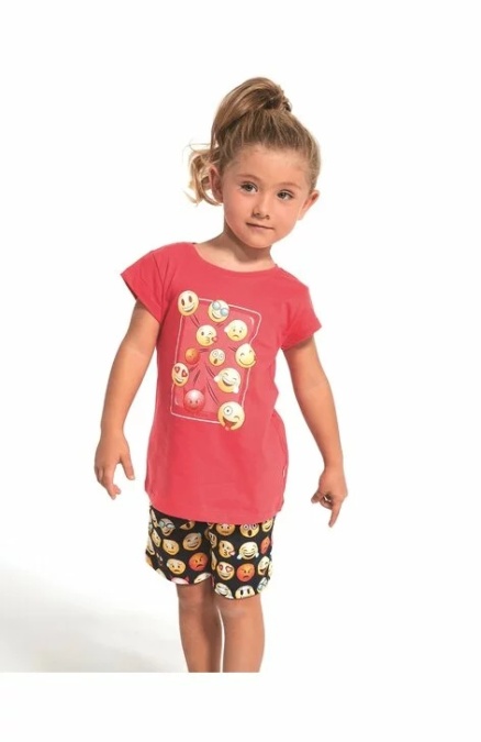Pijama fete 1-8 ani, 100% bumbac, Cornette G787-064 - Img 1