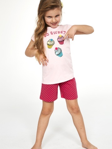 Pijama fete 9-14 ani, 100% bumbac, Cornette G254-063