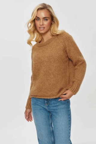 Pulover dama clasic, marime universala - Makadamia S150