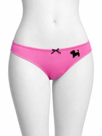 Set 2 perechi chiloti din bumbac pentru fete - Key Underwear