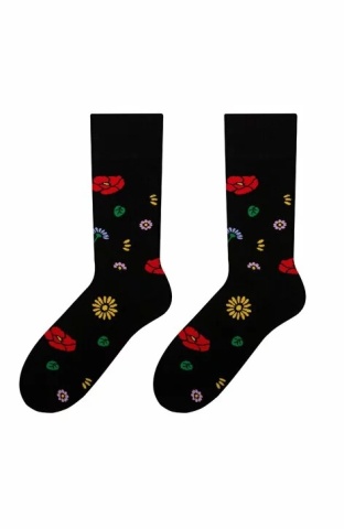 Sosete bumbac pentru barbati, model Meadow - More S079140 negru