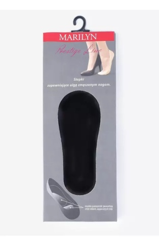 Talpici de dama cu forma anatomica si silicon la calcai, Marilyn Prestige Line - Img 4