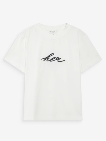 Tricou de dama Vanders ivory din bumbac - Img 6