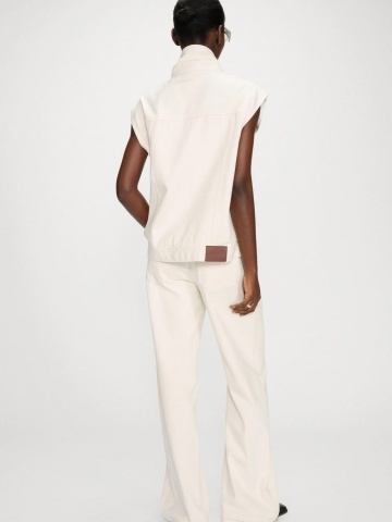 Vesta Vallonia ecru oversize din denim - Img 6