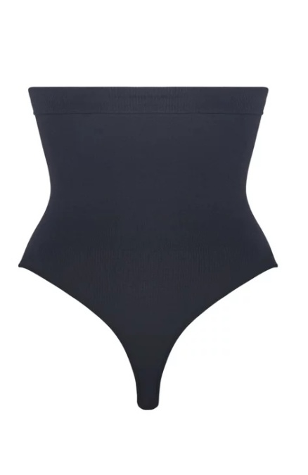 Chilot modelator tanga, talie inalta - Mitex Elite 5 bej, negru - marimi S-2XL - Img 4