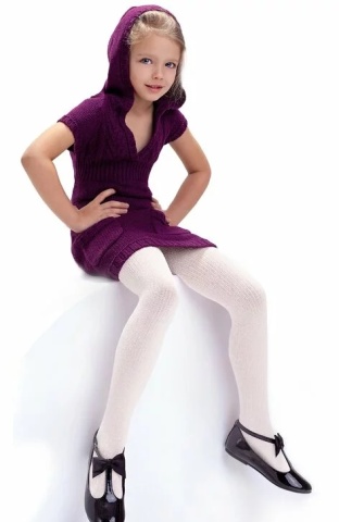 Ciorapi fetite, 100 DEN - Knittex Agatka - Img 2