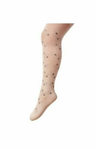Ciorapi pantalon cu OVERPRINT pentru fete - Rewon 539-004