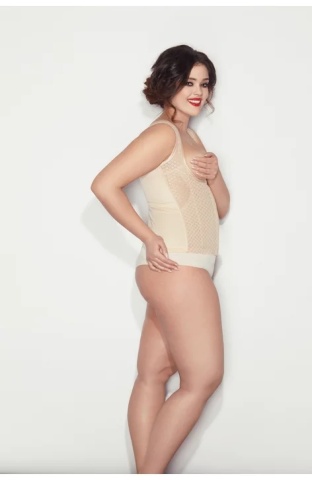 Corset modelator cu bretele, open-bust - Mitex Talia plus - Img 4