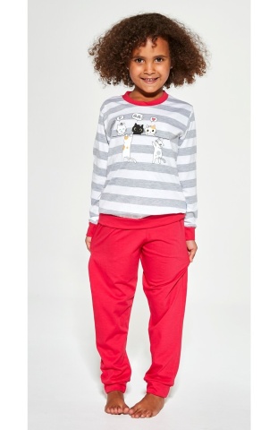Pijama fete 1-8 ani, 100% bumbac - Cornette G474-149 Hello