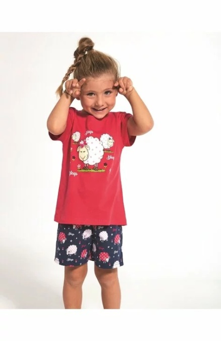Pijama fete 1-8 ani, 100% bumbac, Cornette G787-072 - Img 1