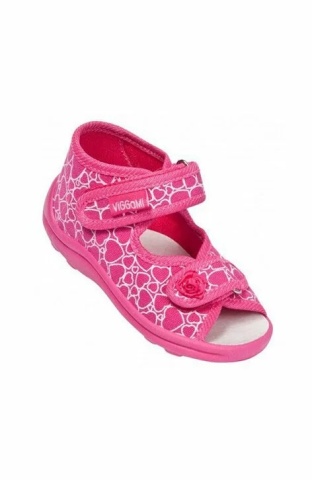 Sandalute pentru fete, roz - Viggami KARO DS 12