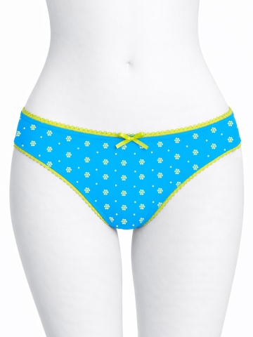 Set lenjerie intima pentru fete din bumbac, 2 perechi - Key Underwear - Img 2