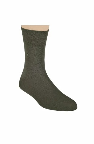 Sosete bumbac barbati, sosete cu logo pentru pantofi - Steven S056-021 Oliv