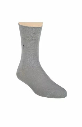 Sosete bumbac barbati, sosete cu logo pentru pantofi - Steven S056-038 gri deschis