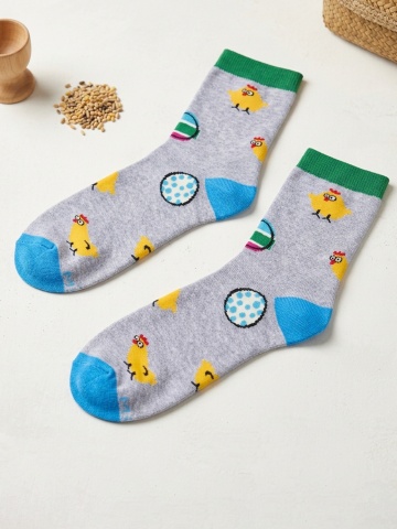 Sosete dama, model Chicken - More S078110 gri