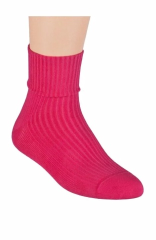 Sosete de dama - Steven S099-168 roz fucsia