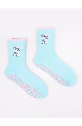 Sosete pentru fete, ABS, YO Club SKA0002C-G, multicolor