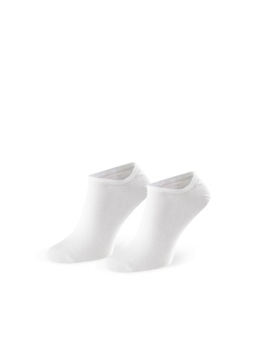 Sosete scurte unisex, viscoza de bambus - Steven S094-ALB