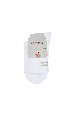 Sosete SPORT pentru fete - Rewon 109-002G - Img 2