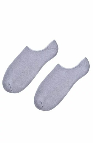 Talpici flausati dama, viscoza de bambus, culoare gri - Steven S163-02