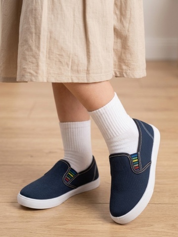 Tenisi bleumarin unisex pentru copii - Zetpol MARCIN 225 - Img 3