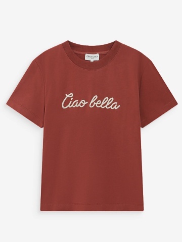 Tricou de dama Vanders caramiziu din bumbac - Img 6