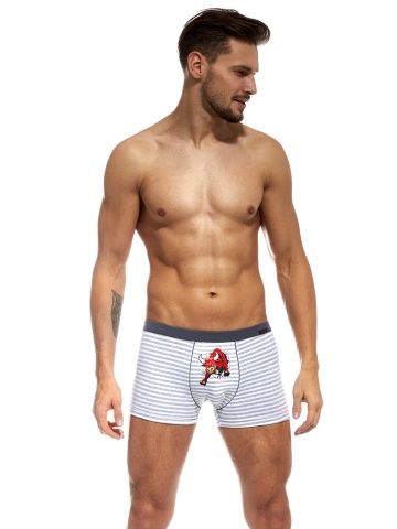 Boxeri barbati cu model vesel - Cornette Tattoo Mini M280-121