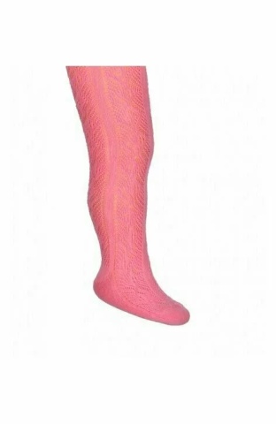 Ciorapi pantalon jacard pentru fete din bumbac cu aloe vera - Rewon 540-004 - Img 4