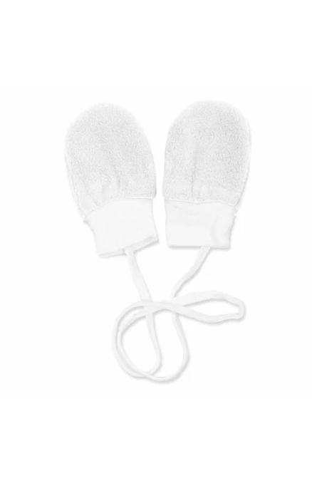 Manusi polar fara degete pentru bebelusi - YO Club - RP001 alb, roz, albastru - Img 1