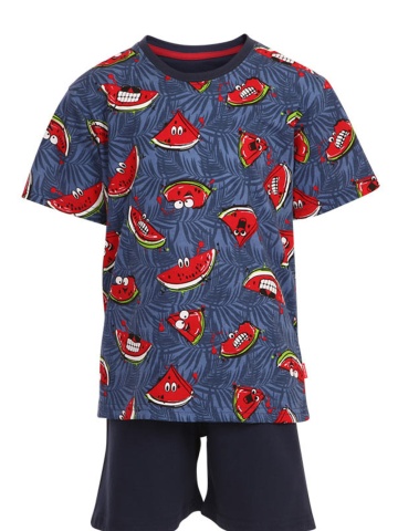 Pijama baieti 1-8 ani, 100% bumbac, Cornette B334-86 - Img 3