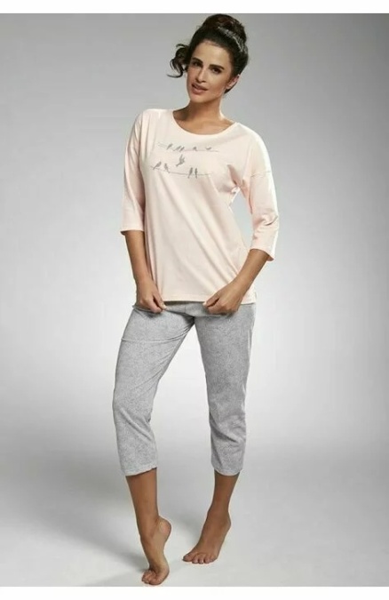 Pijama dama, 100% bumbac, Cornette W157-166 - Img 2