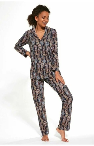 Pijama dama, 100% bumbac, Cornette W482-264 - Img 1