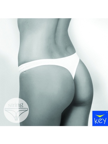 Set 2 chiloti tanga dama din bumbac, uni - Key LPW010