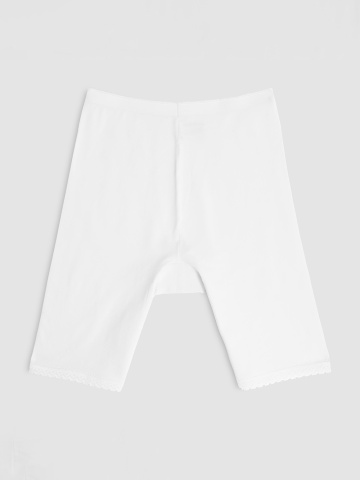 Set de dama 2 perechi chiloti tip pantalon cu talie inalta si crac lung - Cotonella - Img 3