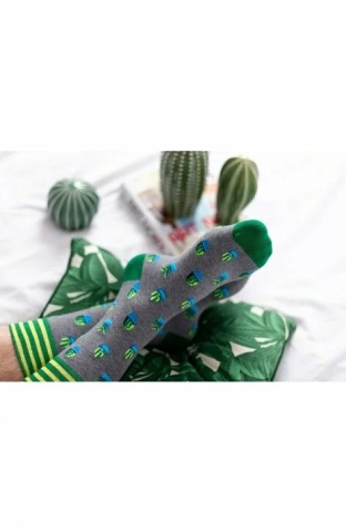 Sosete barbati, model Cactus - More S079189 gri - Img 3