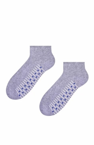 Sosete sport, scurte pentru barbati - Steven S054-193 gri melange