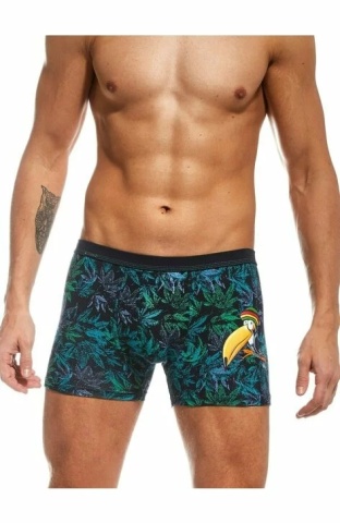 Boxeri barbati cu model vesel - Cornette Tattoo Mini M280-122