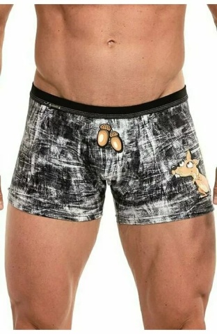 Boxeri barbati cu model vesel - Cornette Tattoo Mini M280-176