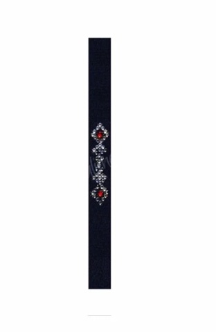Bretele textile decorative pentru sutien, latime 10mm - Julimex RB124
