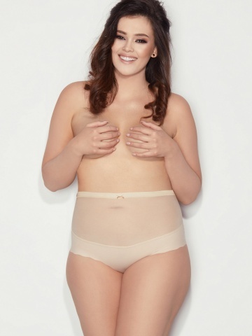 Chilot modelator de dama cu talie inalta, banda silicon - Mitex Glam low - Img 1