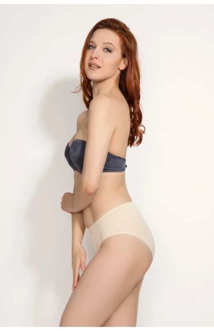 Chilot modelator din bumbac - Mitex Ona bej, marimi S-2XL - Img 1