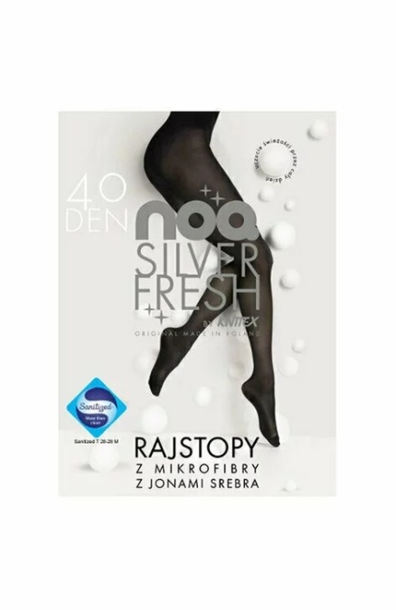 Ciorapi de dama, microfibra 40 den, Knittex Silver Fresh - Img 2