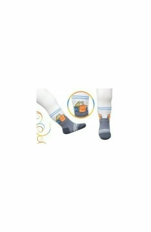Ciorapi pantalon cu model convex pt baieti - Rewon 501-013B